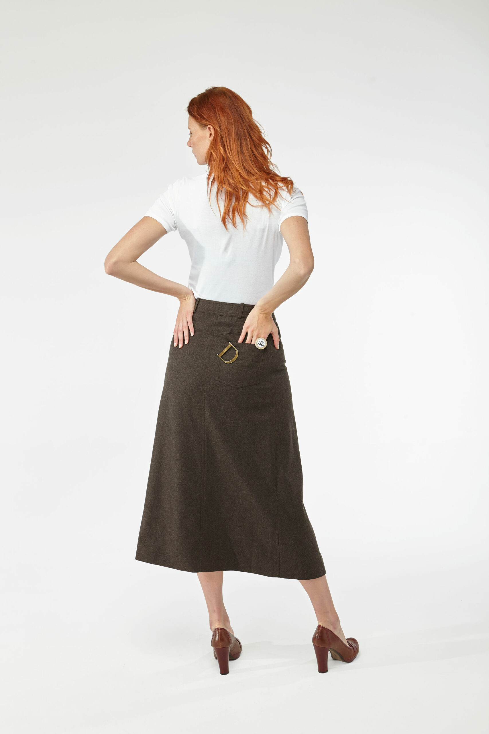Beautiful Long Skirt from Dior available on www.iconicitems.paris